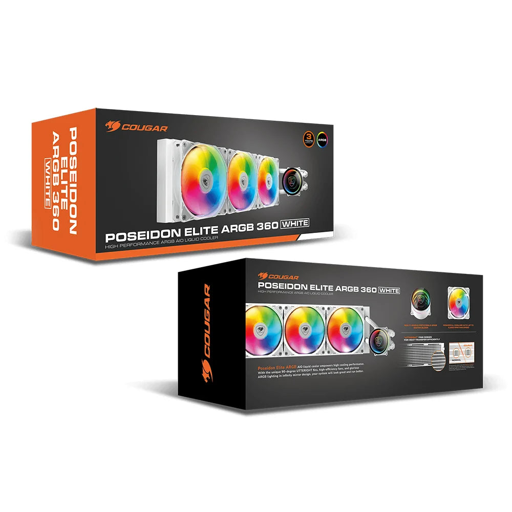 Poseidon Elite ARGB AIO Liquid CPU Cooler