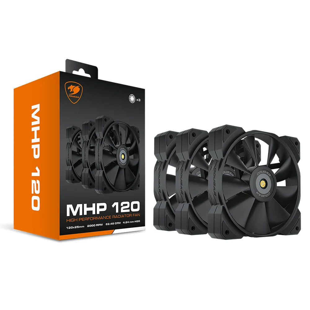 COUGAR MHP 120 Cooling Fan Kit — 3 Pack