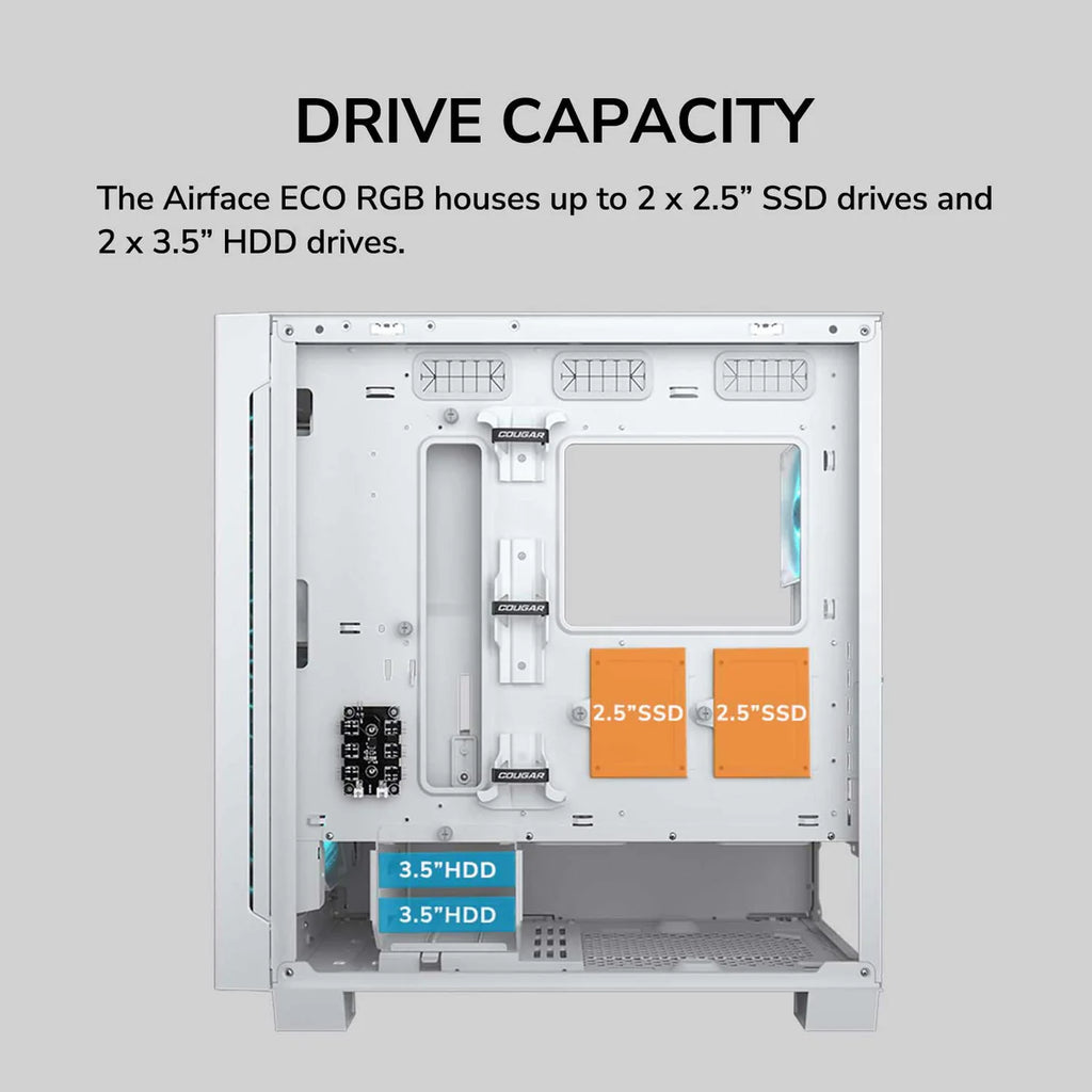COUGAR Airface ECO RGB Mid-Tower Case