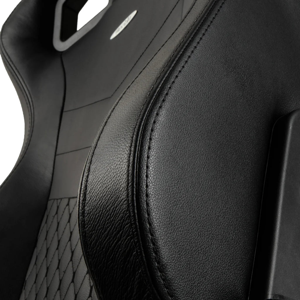 noblechairs EPIC Black Real Leather Gaming Chair