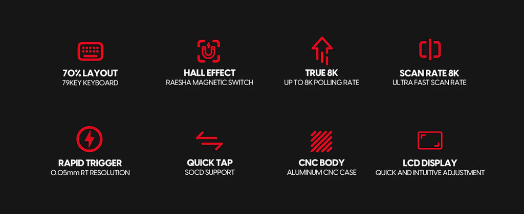 Pulsar eS HE 70 - Hall Effect Keyboard