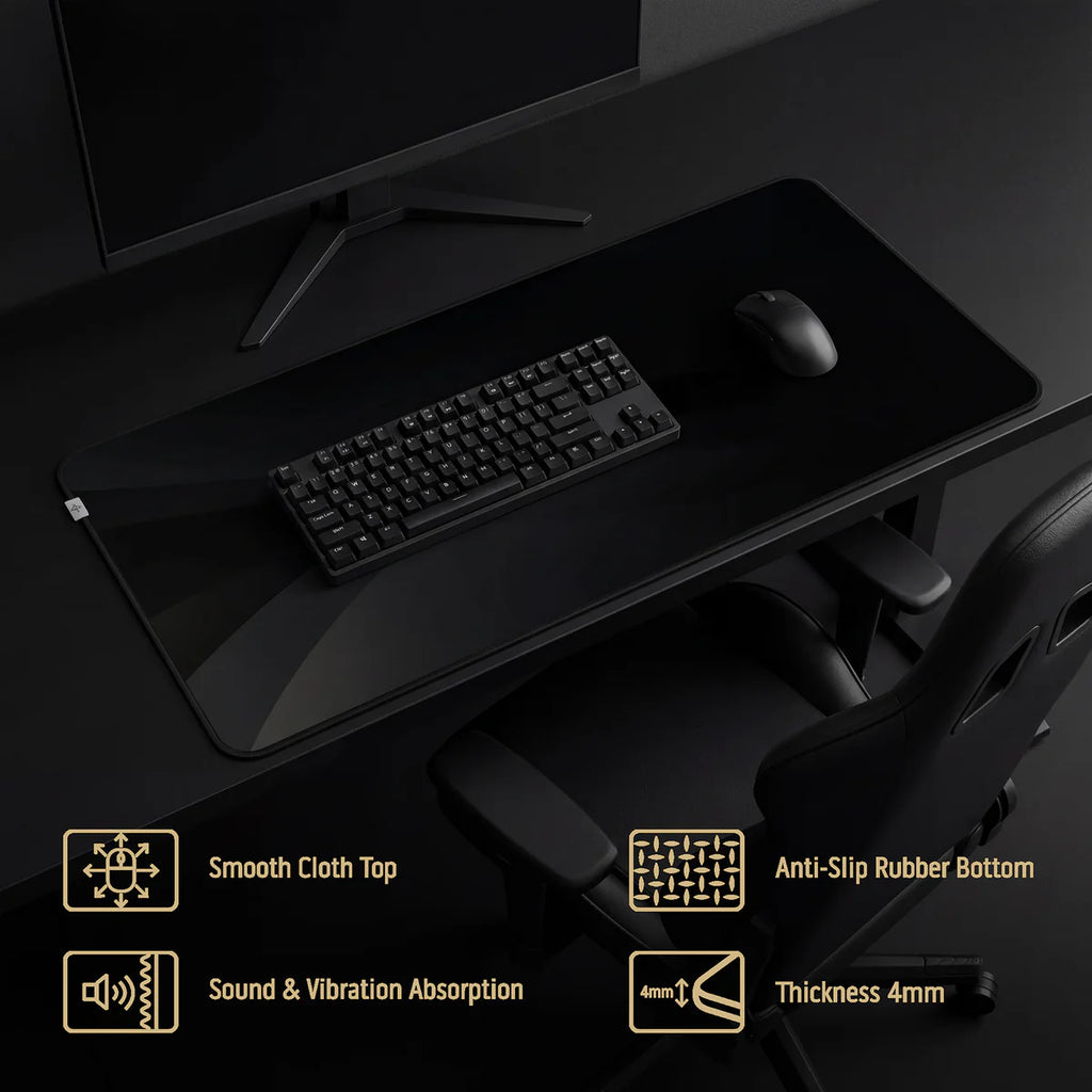 ONEofZERO - Cloth Deskpad - Large - Smoke